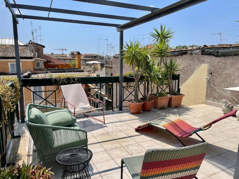 רומא Suity I Penthouse With Two Terraces מראה חיצוני תמונה