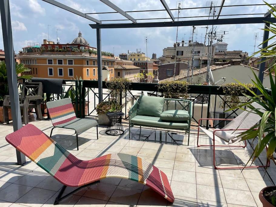 רומא Suity I Penthouse With Two Terraces מראה חיצוני תמונה
